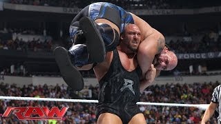 Big Show vs Ryback Raw Nov 18 2013 [upl. by Toland629]