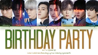 NCT U 엔시티 유  Birthday Party Lyrics Color CodedHanRomEng [upl. by Varick154]