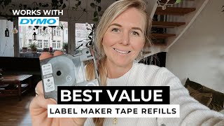 Label Maker Tape Refill for Dymo Review [upl. by Alec575]