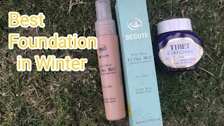 Becute Ultra Matte oil free foundation  Honest Review [upl. by Ecienaj]