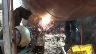 Pipeline Welding  42 Inch TieIn [upl. by Ecnerewal114]