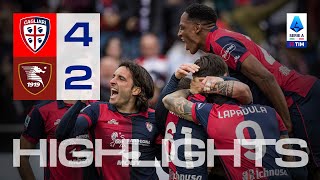 HIGHLIGHTS  CagliariSalernitana 42  Serie A TIM [upl. by Jessalin604]