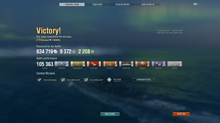 World of Warships 340  How to push in moskva [upl. by Traggat]