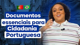 Documentos Essenciais para Cidadania Portuguesa [upl. by Mihar206]