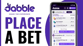 How To Place Bet On Dabble  Full Guide 2024 [upl. by Kushner]