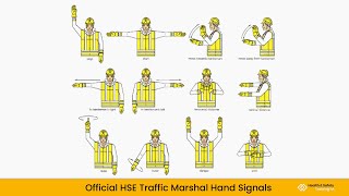 Traffic Marshal  Official HSE Hand Signals 2023 [upl. by Suirrad899]