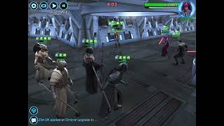 SWGOH  TW  Tuskens vs EP MJ Juhani omicron [upl. by Ivo]