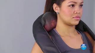 Brookstone® Shiatsu Neck Back Massager [upl. by Eudo234]