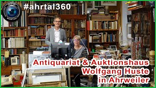 Ein Rundgang durchs Antiquariat amp Auktionshaus Wolfgang Huste in Ahrweiler [upl. by Ala]