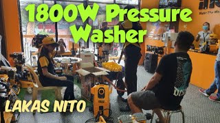 Vlog075 Ingco 1800W Pressure Washer [upl. by Enniroc]