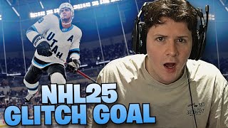 NHL 25  DAY 1 PASS GLITCH GOAL [upl. by Jephthah]