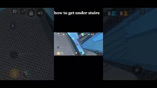 how to get under stairs in biolab mm2 gaming [upl. by Quickman]