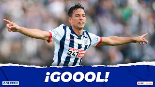 Liga1 Betsson Cristian Benavente anotó así el Alianza Lima 31 Carlos A Mannucci [upl. by Silliw]