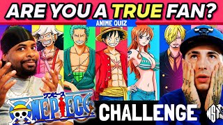 One Piece QUIZ  ARE YOU A TRUE FAN  NST Reaction [upl. by Ivana]