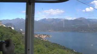 Stresa to Mottarone cableway lago maggiore [upl. by Aicyla583]