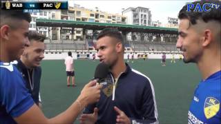 interview avant match WA Boufarik vs Paradou AC [upl. by Mairam422]