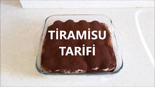 Evde Tiramisu Tarifi Kedi Dili Bisküvili [upl. by Hayashi]