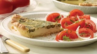 Asparagus and Parmesan Quiche  2012 Milk Calendar Recipe [upl. by Tabitha]