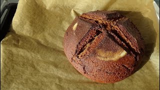 Vollkornbrot Roggenmehl Sauerteig Teil2 Das Brot backen [upl. by Anerak]