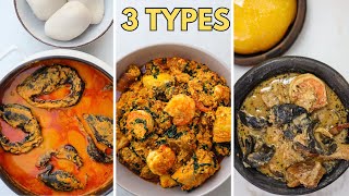 3 DELICIOUS WAYS TO MAKE EGUSI SOUP  YOU NEED TO TRY THEM [upl. by Theobald837]