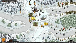 Kingdom Rush Veteran Mode Walkthrough  Hakraj Plateau Iron [upl. by Champ]