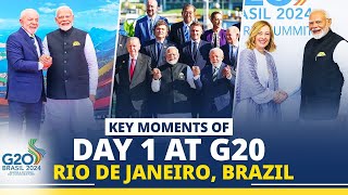 Day 1 of an ACTIONPACKED G20 Summit in Rio de Janeiro Brazil [upl. by Marylynne285]