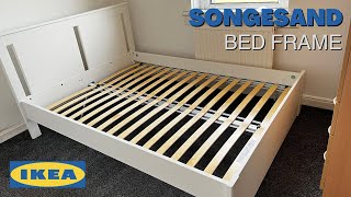 IKEA bed frame  IKEA bed assembly  SONGESAND bed frame assembly  Vibhas Vlog [upl. by Assilat61]