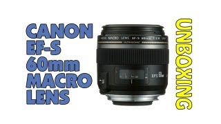 Canon EFS 60mm f28 Macro USM Lens [upl. by Stormy2]