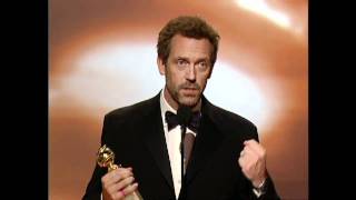 Hugh Laurie Wins Best Actor TV Series Drama  Golden Globes 2007 [upl. by Irakab]