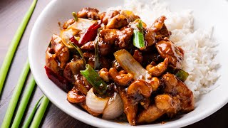 Thai Cashew Chicken Done in 15 Minutes [upl. by Nohcim]