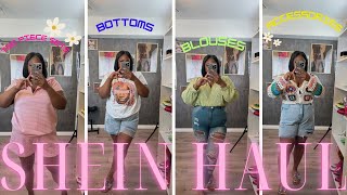 HUGE SHEIN SPRING HAUL — ACCESSORIES TOPS BOTTOMS  MORE 🌸 [upl. by Ari]