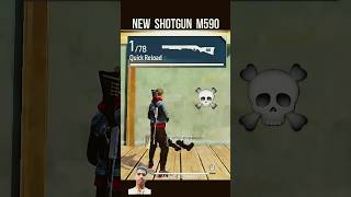 New Shotgun M590 🔥 Free Fire New Gun Abitlity Test  OB46 Update srikantaff [upl. by Suilmann]