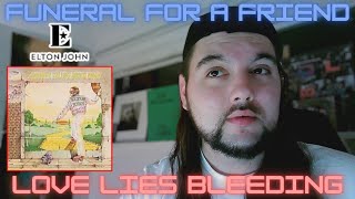 Drummer reacts to quotFuneral for a Friend  Love Lies Bleedingquot by Elton John [upl. by Fabrianna79]