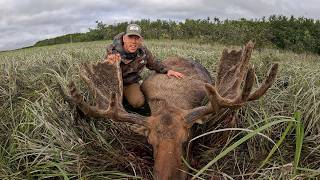 4 Days in Alaskan Yupik Village  Moose Hunting Fishing amp Spearing Seals with Atlatls [upl. by Llewol49]