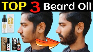 Top 3 Beard Growth Oils in India 2024  2025  Best Beard Growth Oils [upl. by Zined332]