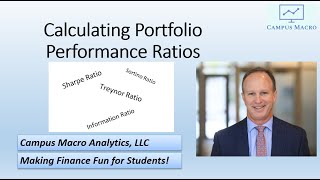 Calculate performance ratios in Excel Sharpe Sortino Treynor and Information Ratio [upl. by Venn857]