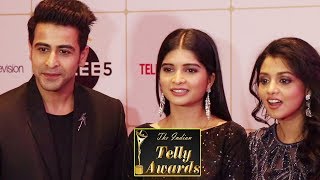 Dishank Arora Makes Fun Of Tanvi Dogra amp Bhavika Sharma At Indian Telly Awards 2019 [upl. by Celisse]