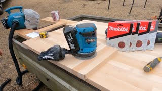 Makita Sander DBO180Z 18 V Random Orbit Sander 125 mm [upl. by Olivette]