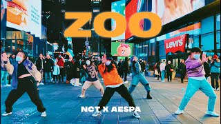 KPOP IN PUBLIC NYC NCT X AESPA  ZOO Dance Cover by CLEAR [upl. by Sherlocke]