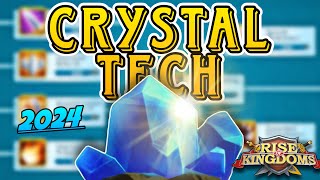 The ONLY Crystal Tech Guide amp Order for F2PLow Spenders in SoC  Rise of Kingdoms [upl. by Cleres]