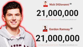 Nick DiGiovanni PASSING Gordon Ramsay LIVE [upl. by Adneram]