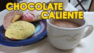 COMO HACER UN RICO CHOCOLATE CALIENTE [upl. by Adneram]