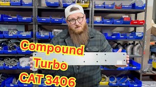 Putting Acert Compound Turbos on CAT 3406 [upl. by Evonne]