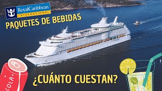 🍸 TODO sobre los PAQUETES de BEBIDAS de Royal Caribbean en 2024  GUÍA COMPLETA [upl. by Euqina609]