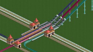 RCT2  Synchronized stations explained [upl. by Ebehp]