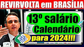 âœ…SAIU CALENDÃRIO OFICIAL 13Âº SALÃRIO  PAGAMENTO EM FEVEREIRO ANTECIPADO INSS ATUALIZOU [upl. by Dougal567]