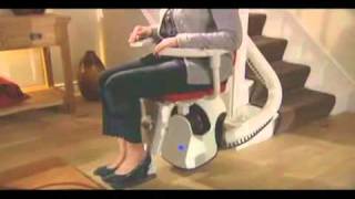 The Flow 2 stairlift van ThyssenKrupp Home Solutions [upl. by Enelam]