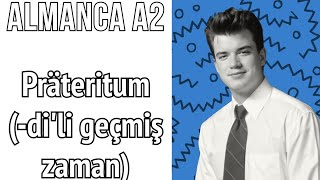 ALMANCA A2 TAM GRAMER  Präteritum  dili geçmiş zaman [upl. by Phylis]