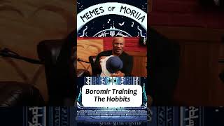 Boromir Training The Hobbits 🤣🤣🤣hobbit miketyson boromir training memes [upl. by Ielirol]