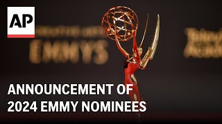 Emmy Nominations Tony Hale Sheryl Lee Ralph announce nominees in LA [upl. by Kirbee]